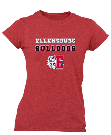 Ellensburg Bulldogs Spirit Women's SS T-Shirt