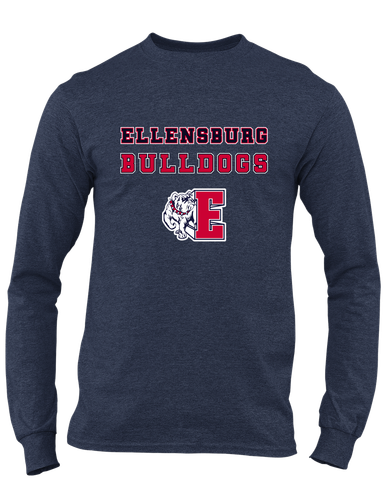 Ellensburg Bulldogs Spirit Men's Premium LS T-Shirt