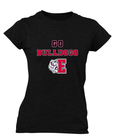 Ellensburg Bulldogs Go Team Women's SS T-Shirt