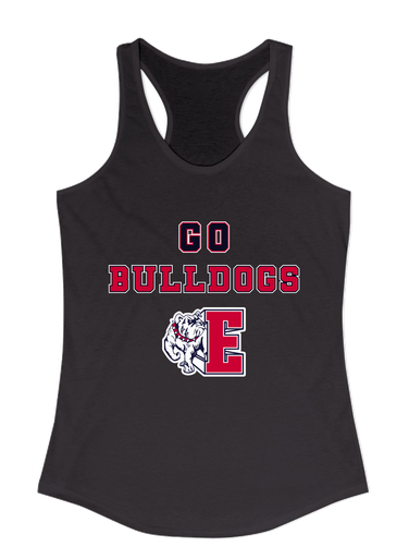 Ellensburg Bulldogs Go Team Women's Tank Top