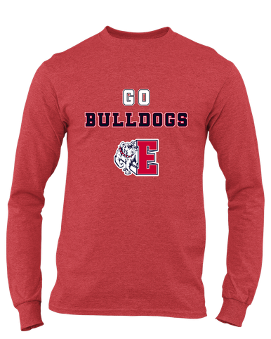Ellensburg Bulldogs Go Team Men's Premium LS T-Shirt