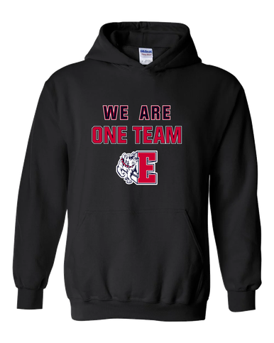 Ellensburg Bulldogs We Are One Team Men's Hoodie