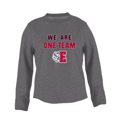 Ellensburg Bulldogs We Are One Team Women's Sweatshirt