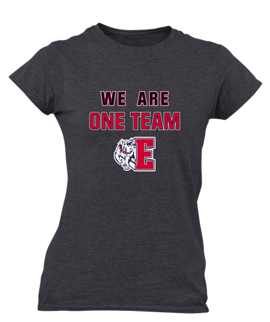 Ellensburg Bulldogs We Are One Team Women's Premium SS T-Shirt