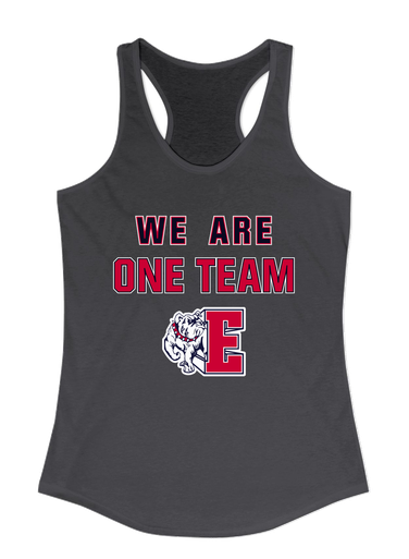 Ellensburg Bulldogs We Are One Team Women's Tank Top