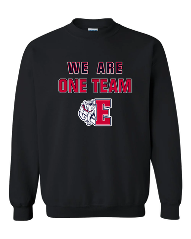 Ellensburg Bulldogs We Are One Team Men's Sweatshirt