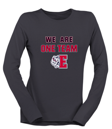 Ellensburg Bulldogs We Are One Team Women's Premium LS T-Shirt