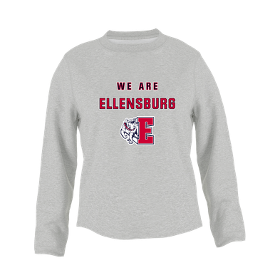 Ellensburg Bulldogs We Are Women's Sweatshirt