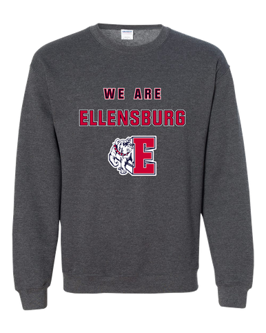 Ellensburg Bulldogs We Are Men's Sweatshirt