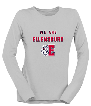 Ellensburg Bulldogs We Are Women's LS T-Shirt