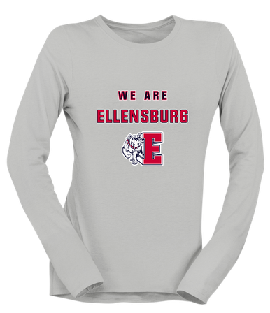 Ellensburg Bulldogs We Are Women's Premium LS T-Shirt
