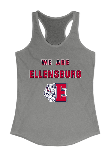 Ellensburg Bulldogs We Are Women's Tank Top