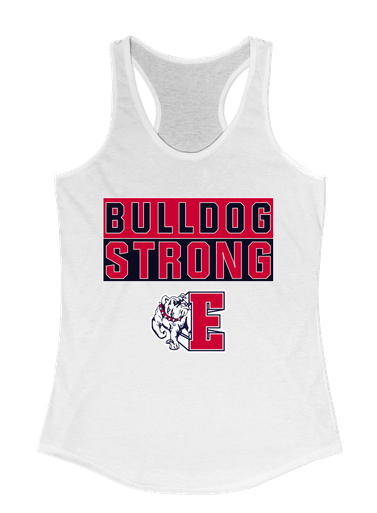Ellensburg Bulldogs Strong #1 Women's Tank Top