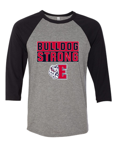 Ellensburg Bulldogs Strong #1 Men's Baseball T-Shirt