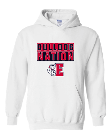Ellensburg Bulldogs Nation #1 Men's Hoodie