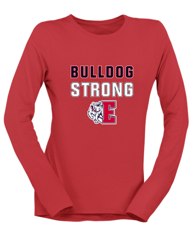 Ellensburg Bulldogs Strong #2 Women's LS T-Shirt