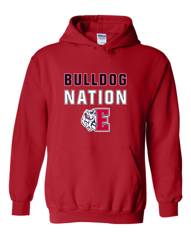Ellensburg Bulldogs Nation #2 Men's Hoodie