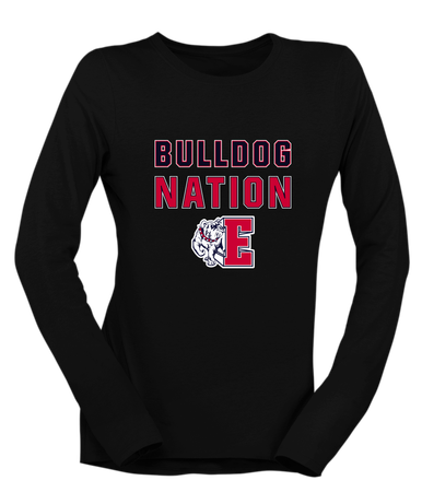 Ellensburg Bulldogs Nation #2 Women's Premium LS T-Shirt