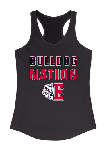Ellensburg Bulldogs Nation #2 Women's Tank Top