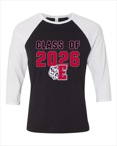 Ellensburg Bulldogs Class of 2026 Men's Baseball T-Shirt