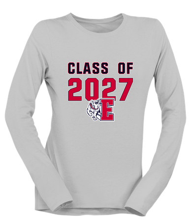 Ellensburg Bulldogs Class of 2027 Women's LS T-Shirt