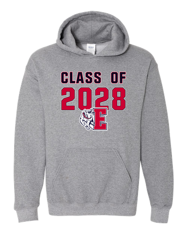 Ellensburg Bulldogs Class of 2028 Men's Hoodie