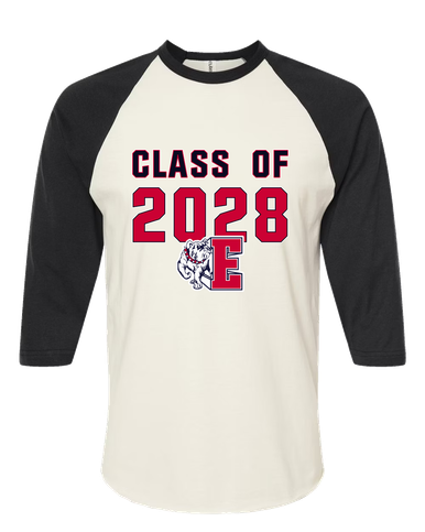 Ellensburg Bulldogs Class of 2028 Women's Baseball T-Shirt