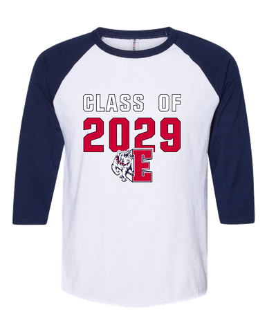 Ellensburg Bulldogs Class of 2029 Women's Baseball T-Shirt
