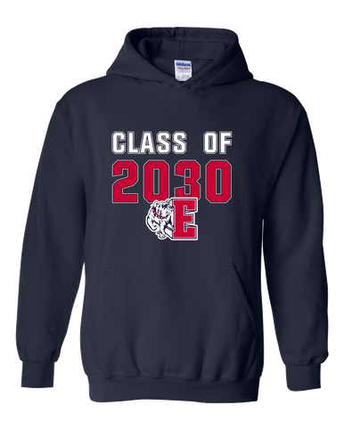 Ellensburg Bulldogs Class of 2030 Men's Hoodie