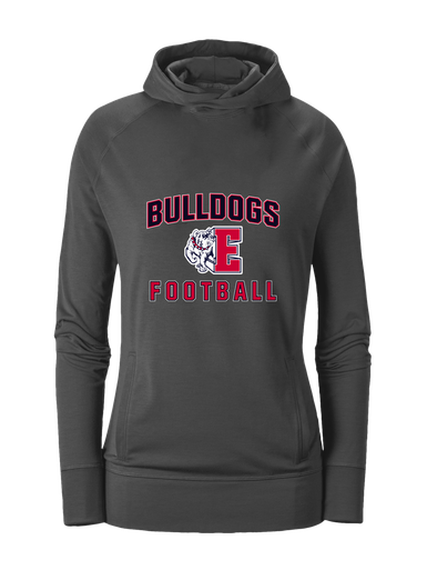Ellensburg Bulldogs Football #1 Women's Hoodie
