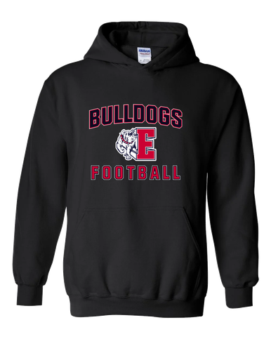 Ellensburg Bulldogs Football #1 Men's Hoodie