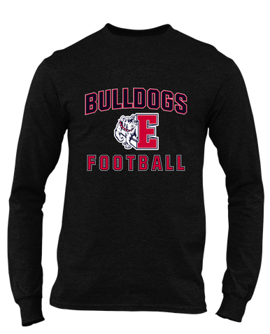 Ellensburg Bulldogs Football #1 Men's LS T-Shirt