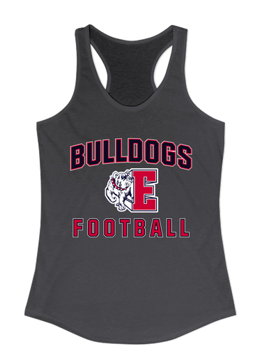 Ellensburg Bulldogs Football #1 Women's Tank Top