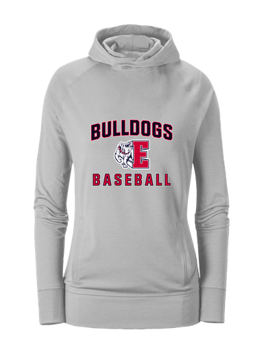 Ellensburg Bulldogs Baseball #1 Women's Hoodie