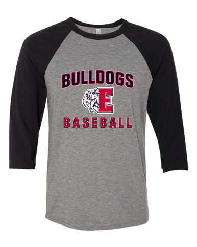 Ellensburg Bulldogs Baseball #1 Women's Baseball T-Shirt