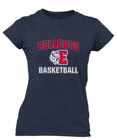 Ellensburg Bulldogs Basketball #1 Women's Premium SS T-Shirt