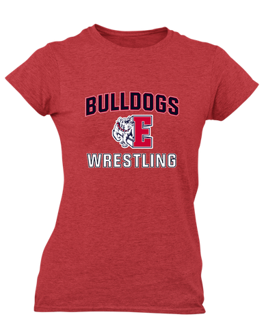 Ellensburg Bulldogs Wrestling Women's Premium SS T-Shirt
