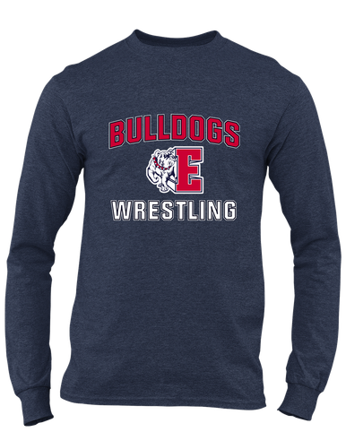 Ellensburg Bulldogs Wrestling Men's LS T-Shirt