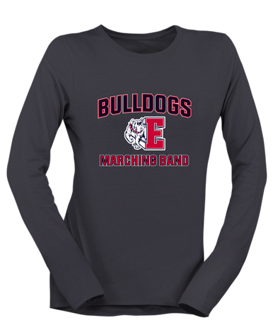 Ellensburg Bulldogs Marching Band Women's LS T-Shirt