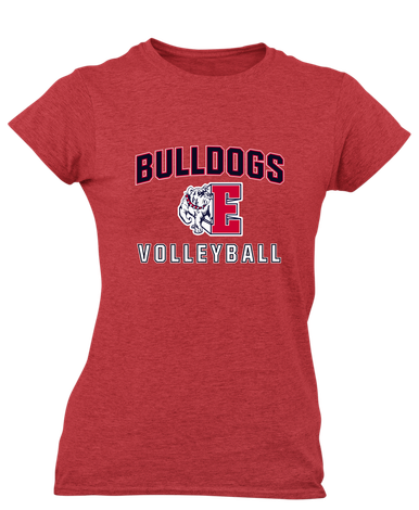 Ellensburg Bulldogs Volleyball Women's Premium SS T-Shirt
