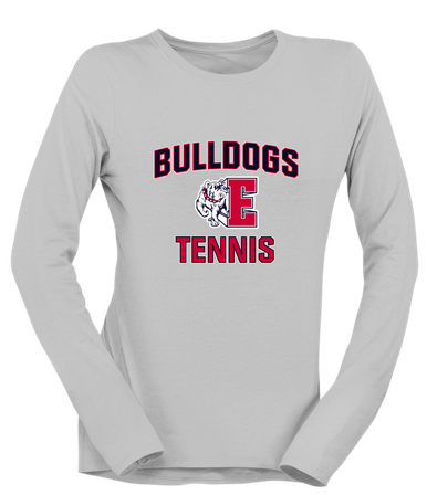 Ellensburg Bulldogs Tennis Women's LS T-Shirt