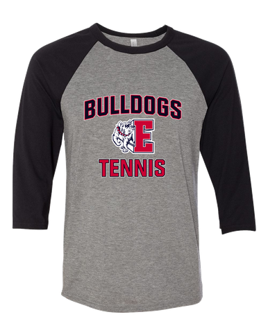 Ellensburg Bulldogs Tennis Women's Baseball T-Shirt