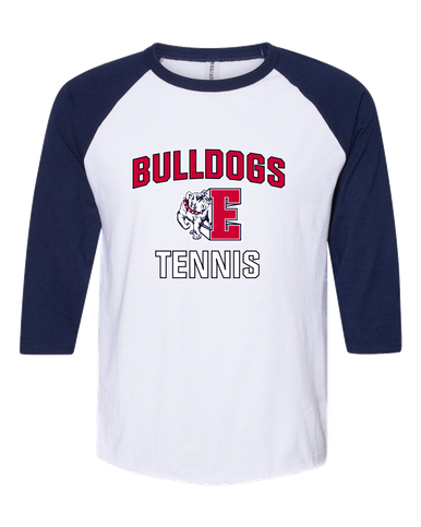 Ellensburg Bulldogs Tennis Men's Baseball T-Shirt