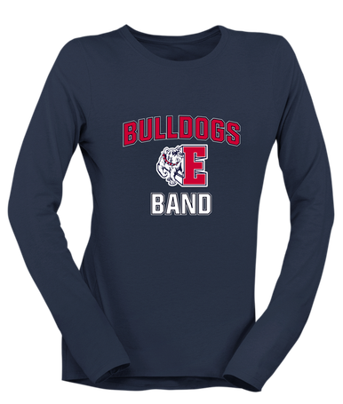 Ellensburg Bulldogs Band # 1 Women's LS T-Shirt