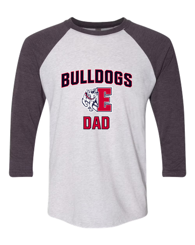 Ellensburg Bulldogs Dad Men's Baseball T-Shirt