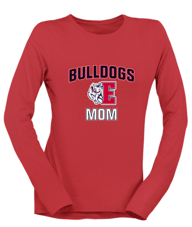 Ellensburg Bulldogs Mom Women's Premium LS T-Shirt