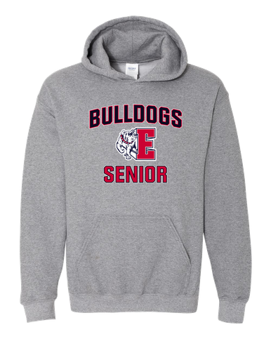 Ellensburg Bulldogs Senior #1 Men's Hoodie