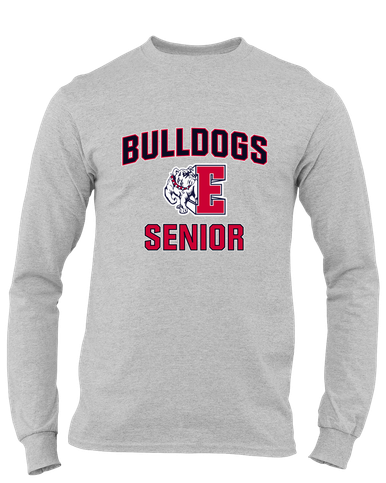 Ellensburg Bulldogs Senior #1 Men's LS T-Shirt