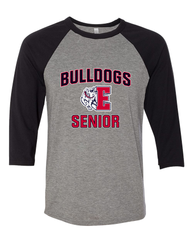 Ellensburg Bulldogs Senior #1 Men's Baseball T-Shirt
