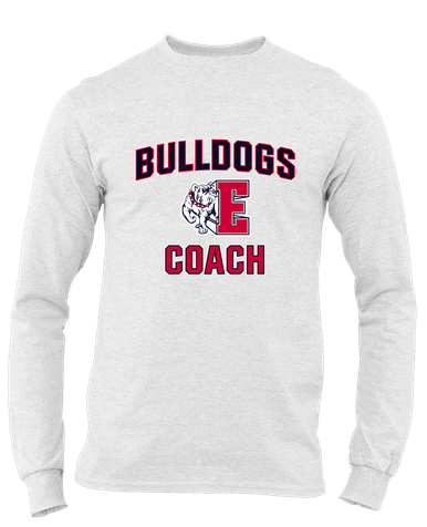 Ellensburg Bulldogs Coach Men's LS T-Shirt